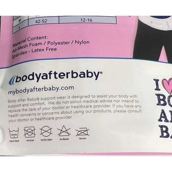 Body After Baby Motherload Maternity Belly Support Belt L White Relieves Pain - Picture 8 of 10